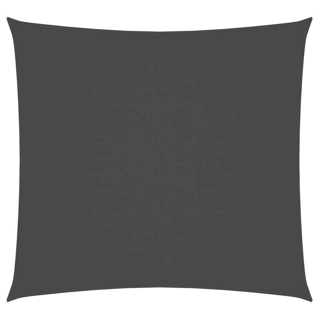 vidaXL Sonnensegel Oxford-Gewebe Quadratisch 6x6 m Anthrazit