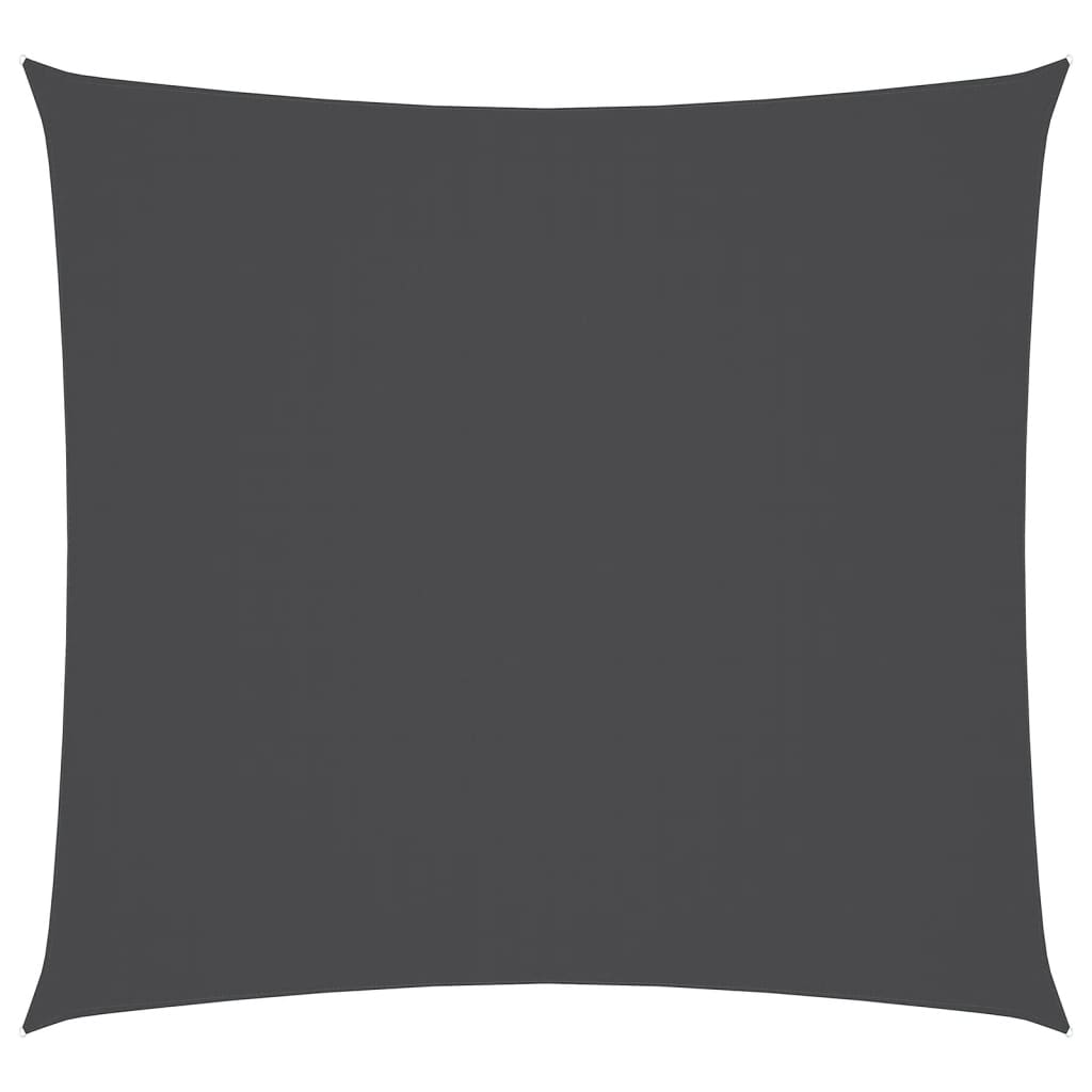 vidaXL Sonnensegel Oxford-Gewebe Quadratisch 7x7 m Anthrazit
