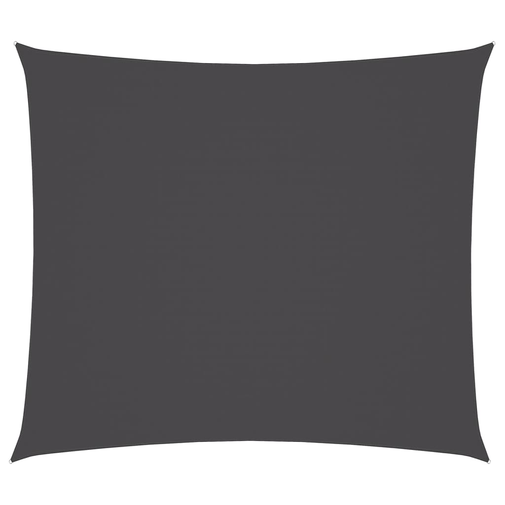 vidaXL Sonnensegel Oxford-Gewebe Rechteckig 2x2,5 m Anthrazit