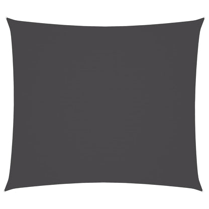 vidaXL Sonnensegel Oxford-Gewebe Rechteckig 2x2,5 m Anthrazit