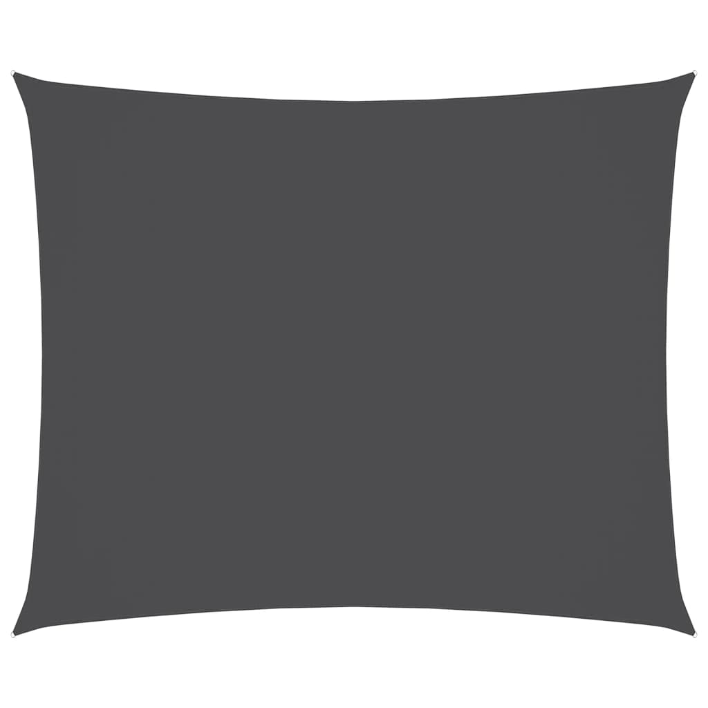 vidaXL Sonnensegel Oxford-Gewebe Rechteckig 2,5x3,5 m Anthrazit