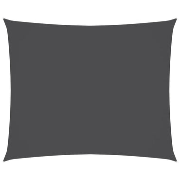 vidaXL Sonnensegel Oxford-Gewebe Rechteckig 2,5x3,5 m Anthrazit