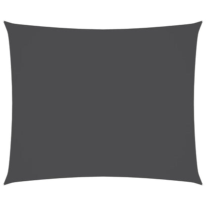vidaXL Sonnensegel Oxford-Gewebe Rechteckig 2,5x3,5 m Anthrazit