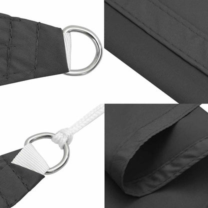vidaXL Sonnensegel Oxford-Gewebe Rechteckig 2,5x4 m Anthrazit