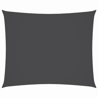 vidaXL Sonnensegel Oxford-Gewebe Rechteckig 3x4 m Anthrazit