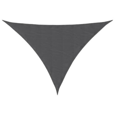 vidaXL Voile d'ombrage en tissu Oxford triangulaire 2,5x2,5x3,5 m anthracite