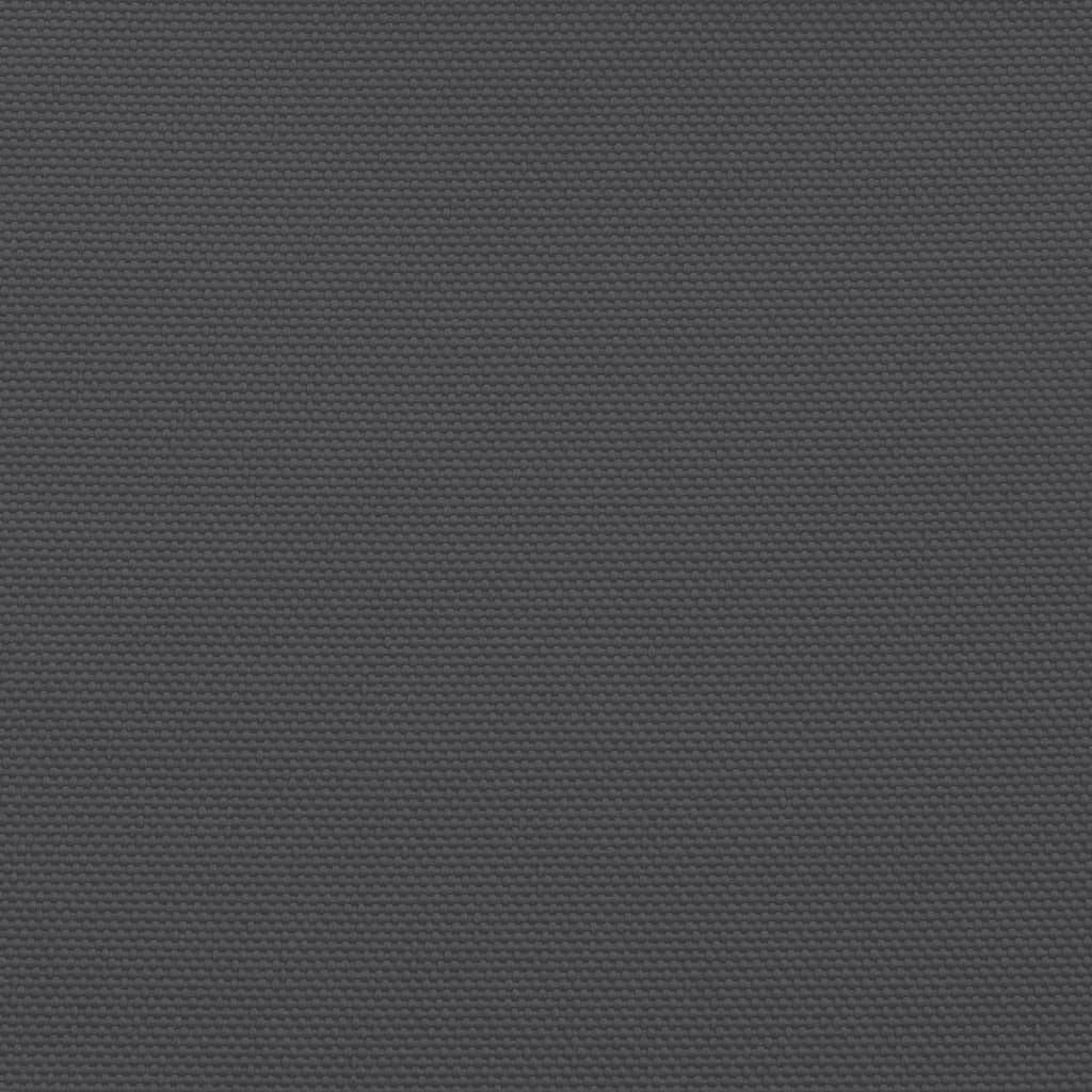 vidaXL Voile d'ombrage en tissu Oxford triangulaire 4x4x5,8 m anthracite