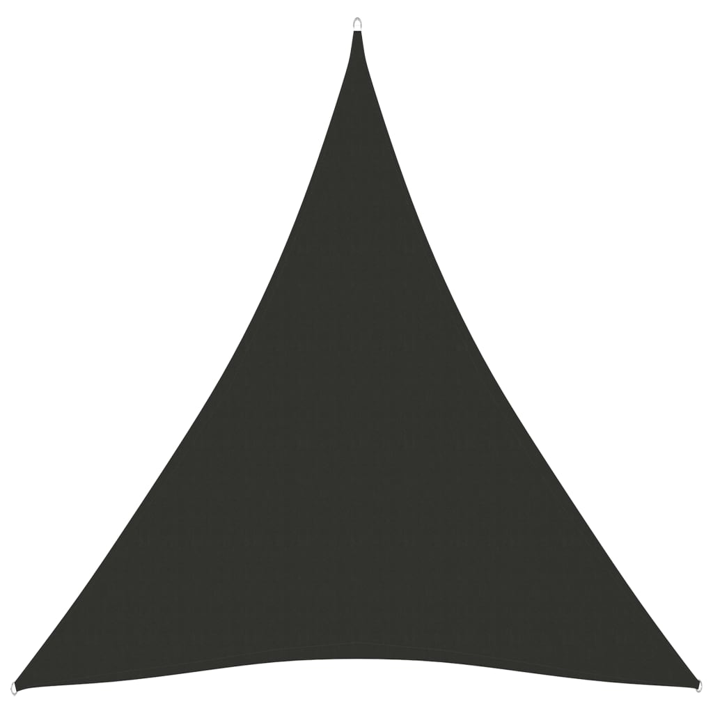 vidaXL Sonnensegel Oxford-Gewebe Dreieckig 4x5x5 m Anthrazit