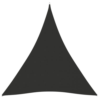 vidaXL Sonnensegel Oxford-Gewebe Dreieckig 4x5x5 m Anthrazit