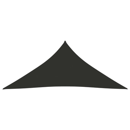 vidaXL Sonnensegel Oxford-Gewebe Dreieckig 5x7x7 m Anthrazit