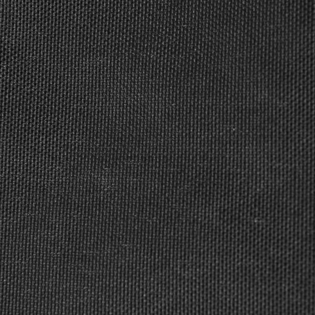 vidaXL Sonnensegel Oxford-Gewebe Dreieckig 5x7x7 m Anthrazit