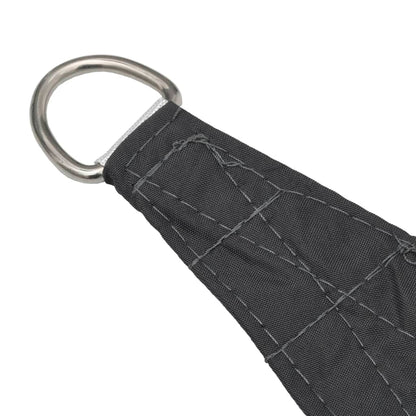 vidaXL Sonnensegel Oxford-Gewebe Dreieckig 5x7x7 m Anthrazit