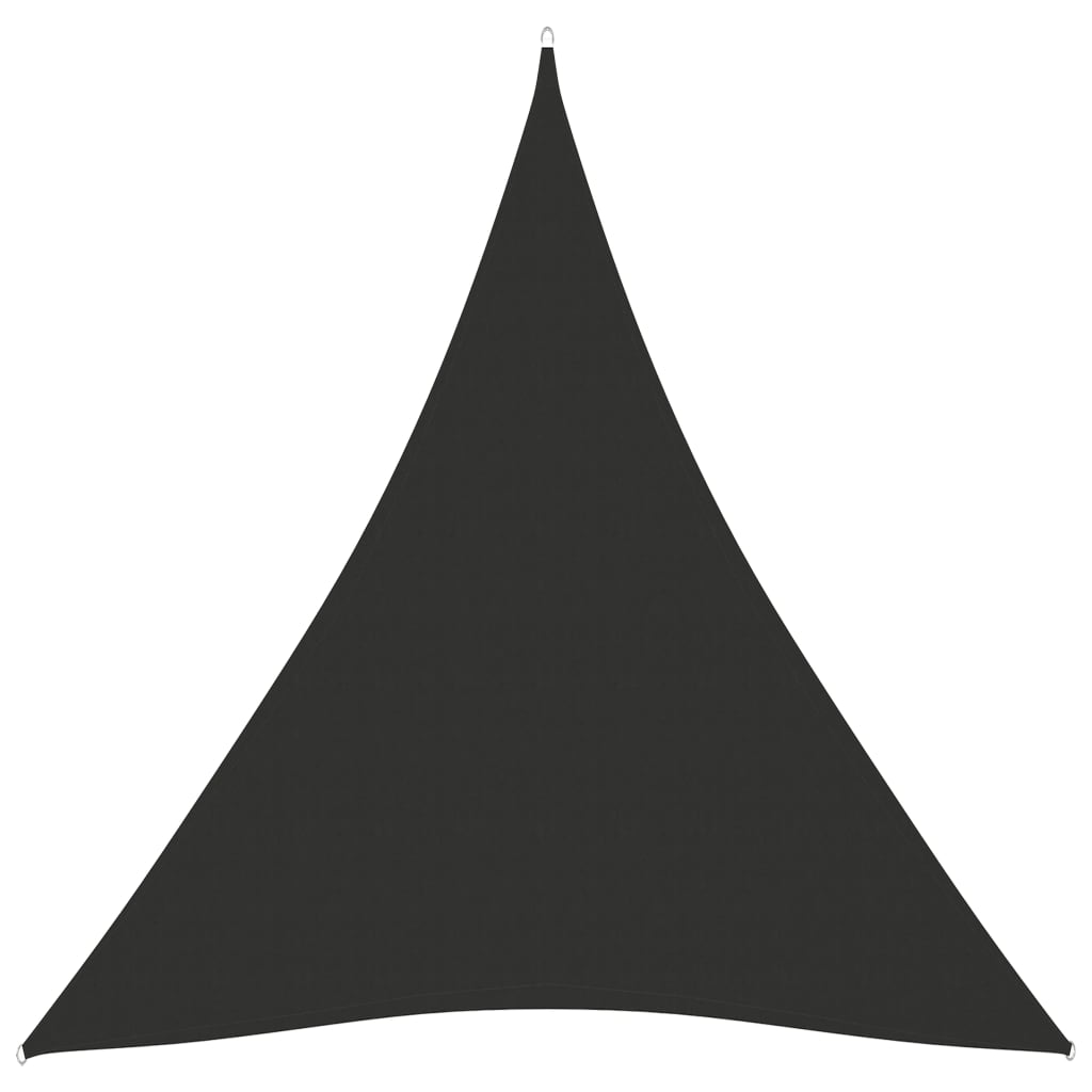 vidaXL Sonnensegel Oxford-Gewebe Dreieckig 5x7x7 m Anthrazit