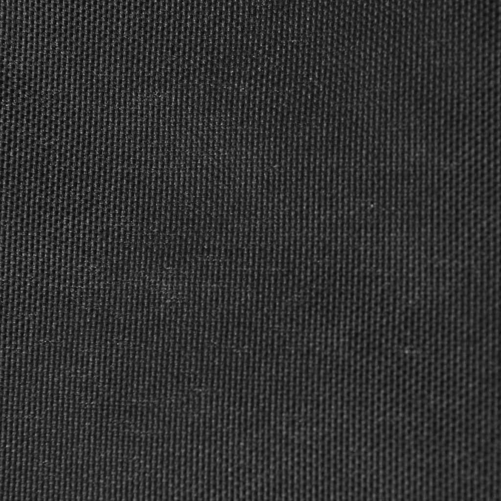 vidaXL Sonnensegel Oxford-Gewebe Dreieckig 4x5x6,4 m Anthrazit