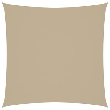 vidaXL Sonnensegel Oxford-Gewebe Quadratisch 2,5x2,5 m Beige
