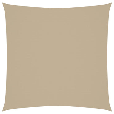 vidaXL Sonnensegel Oxford-Gewebe Quadratisch 6x6 m Beige