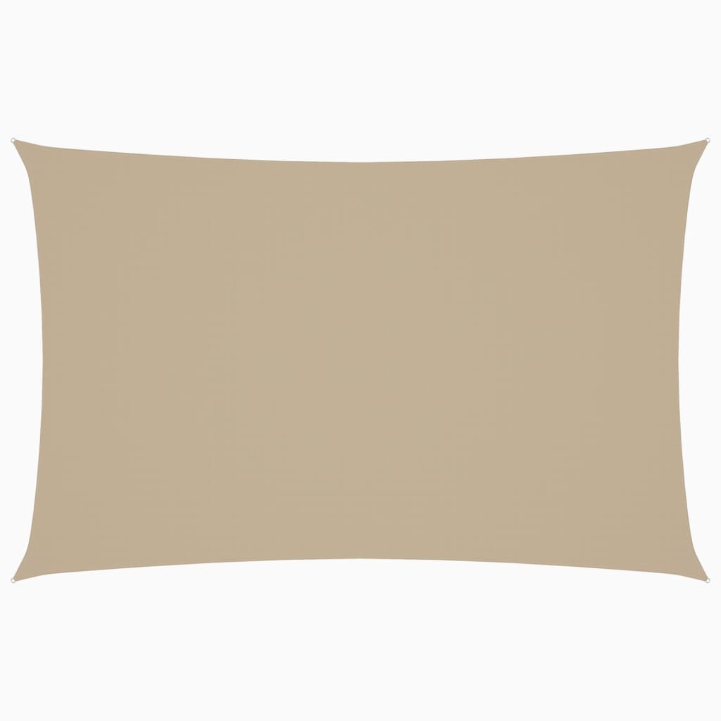 vidaXL Voile d'ombrage Oxford rectangulaire 2x4,5 m Beige