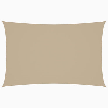 vidaXL Sonnensegel Oxford-Gewebe Rechteckig 2x4,5 m Beige