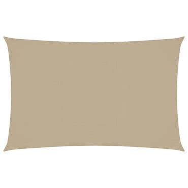 vidaXL Sonnensegel Oxford-Gewebe Rechteckig 2,5x5 m Beige