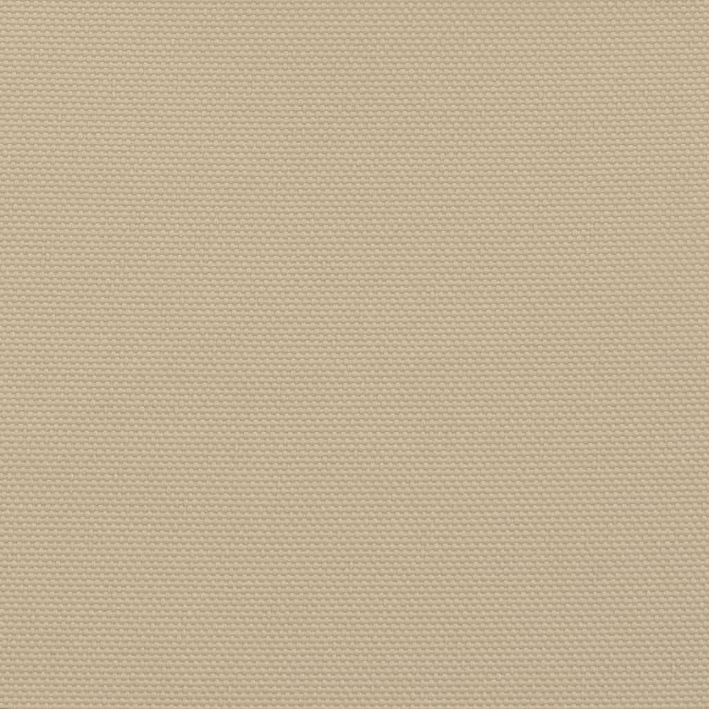 vidaXL Sonnensegel Oxford-Gewebe Rechteckig 5x6 m Beige
