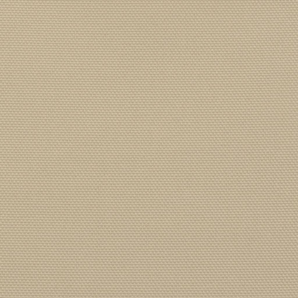 vidaXL Sonnensegel Oxford-Gewebe Rechteckig 6x7 m Beige