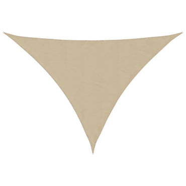 vidaXL Sonnensegel Oxford-Gewebe Dreieckig 3x3x4,24 m Beige
