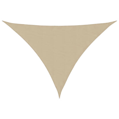 vidaXL Sonnensegel Oxford-Gewebe Dreieckig 3x3x4,24 m Beige