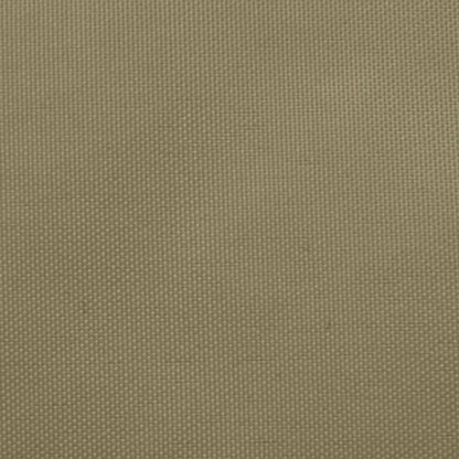vidaXL Sonnensegel Oxford-Gewebe Trapezförmig 2/4x3 m Beige