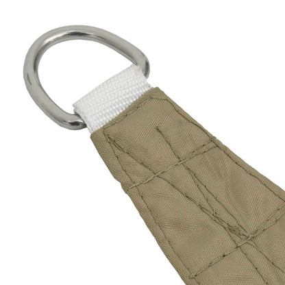 vidaXL Sonnensegel Oxford-Gewebe Trapezförmig 2/4x3 m Beige