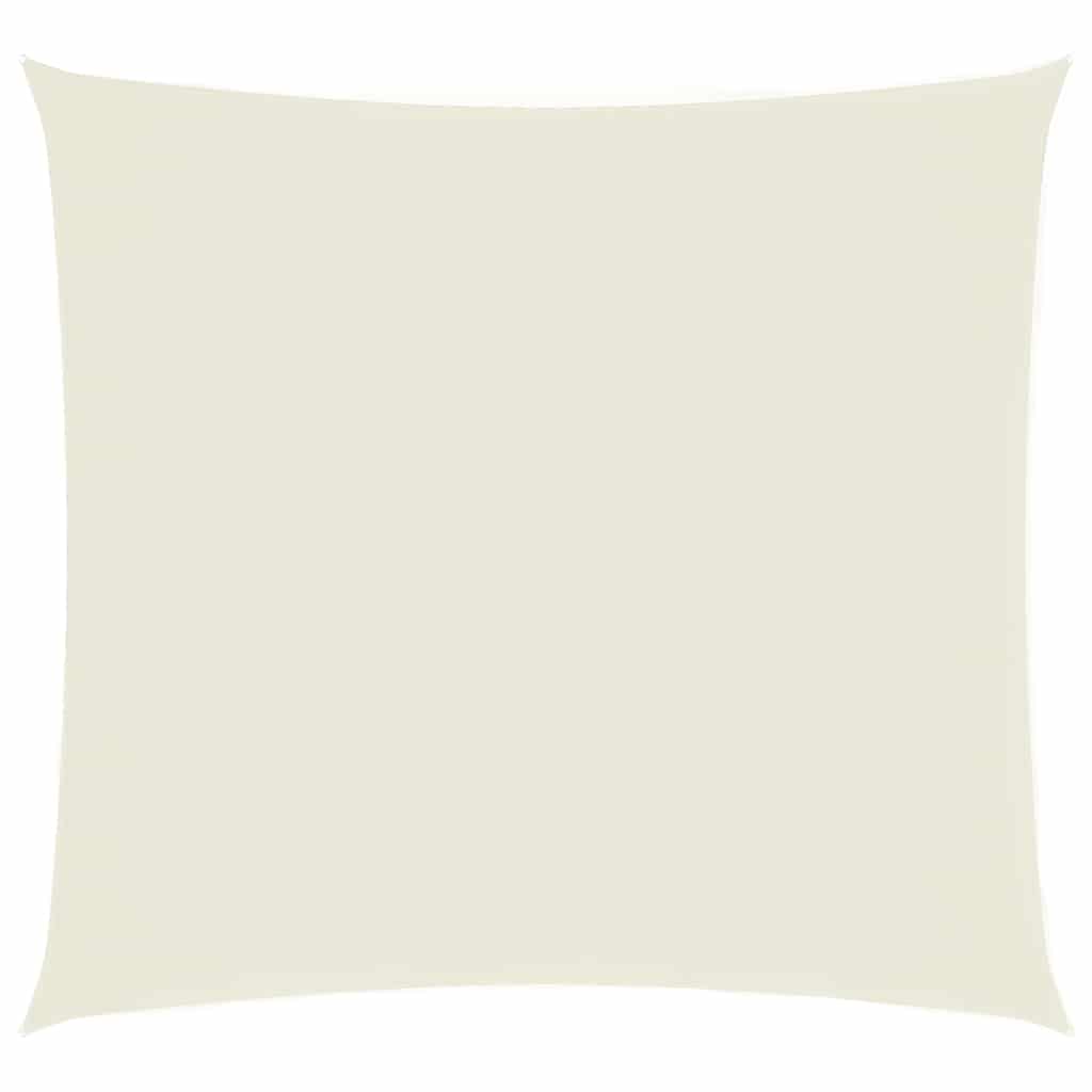 vidaXL Sonnensegel Oxford-Gewebe Quadratisch 3x3 m Creme