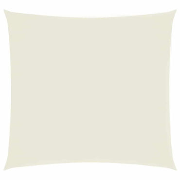 vidaXL Sonnensegel Oxford-Gewebe Quadratisch 3x3 m Creme