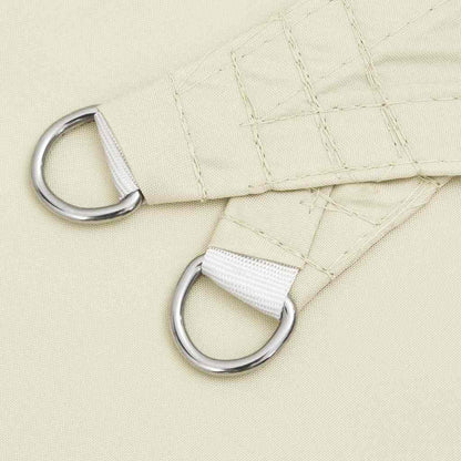 vidaXL Sonnensegel Oxford-Gewebe Quadratisch 3x3 m Creme