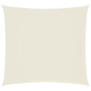 vidaXL Sonnensegel Oxford-Gewebe Quadratisch 4x4 m Creme