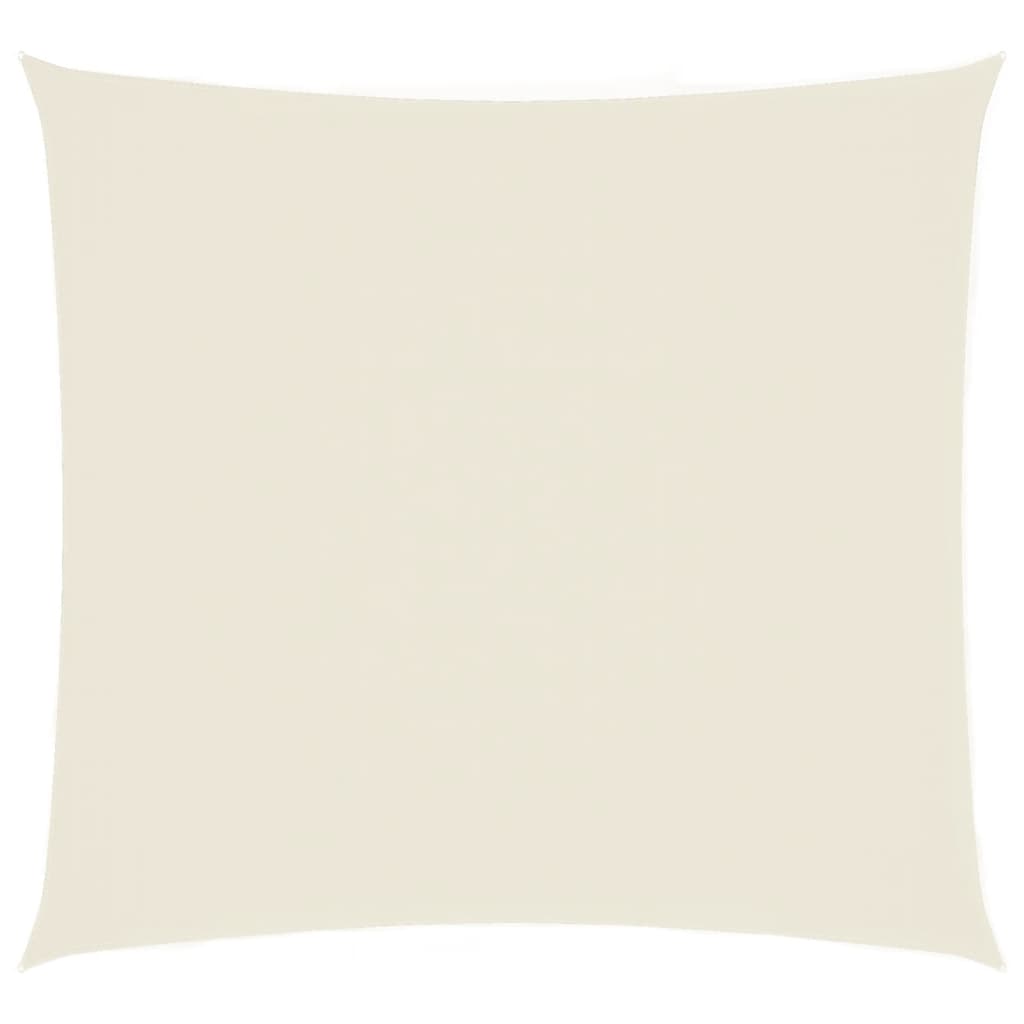 vidaXL Sonnensegel Oxford-Gewebe Quadratisch 4,5x4,5 m Creme