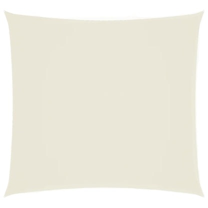 vidaXL Sonnensegel Oxford-Gewebe Quadratisch 7x7 m Creme