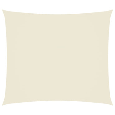 vidaXL Sonnensegel Oxford-Gewebe Rechteckig 2x2,5 m Creme