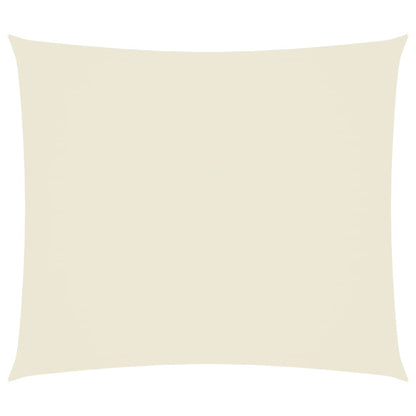 vidaXL Sonnensegel Oxford-Gewebe Rechteckig 2x2,5 m Creme