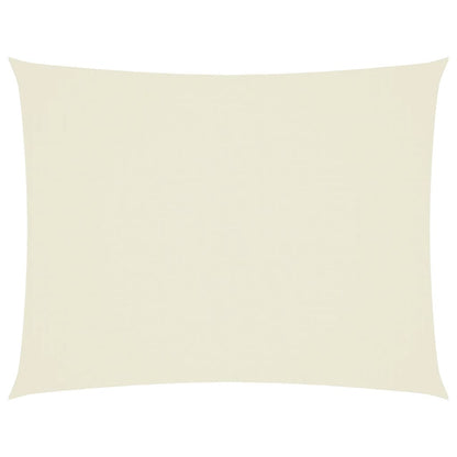 vidaXL Sonnensegel Oxford-Gewebe Rechteckig 2x3 m Creme