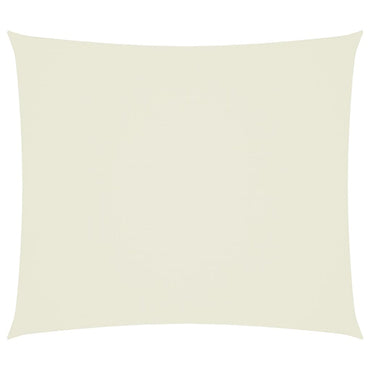 vidaXL Sonnensegel Oxford-Gewebe Rechteckig 2,5x3 m Creme