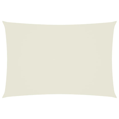 vidaXL Sonnensegel Oxford-Gewebe Rechteckig 2,5x4,5 m Creme