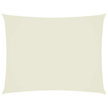 vidaXL Sonnensegel Oxford-Gewebe Rechteckig 3x6 m Creme