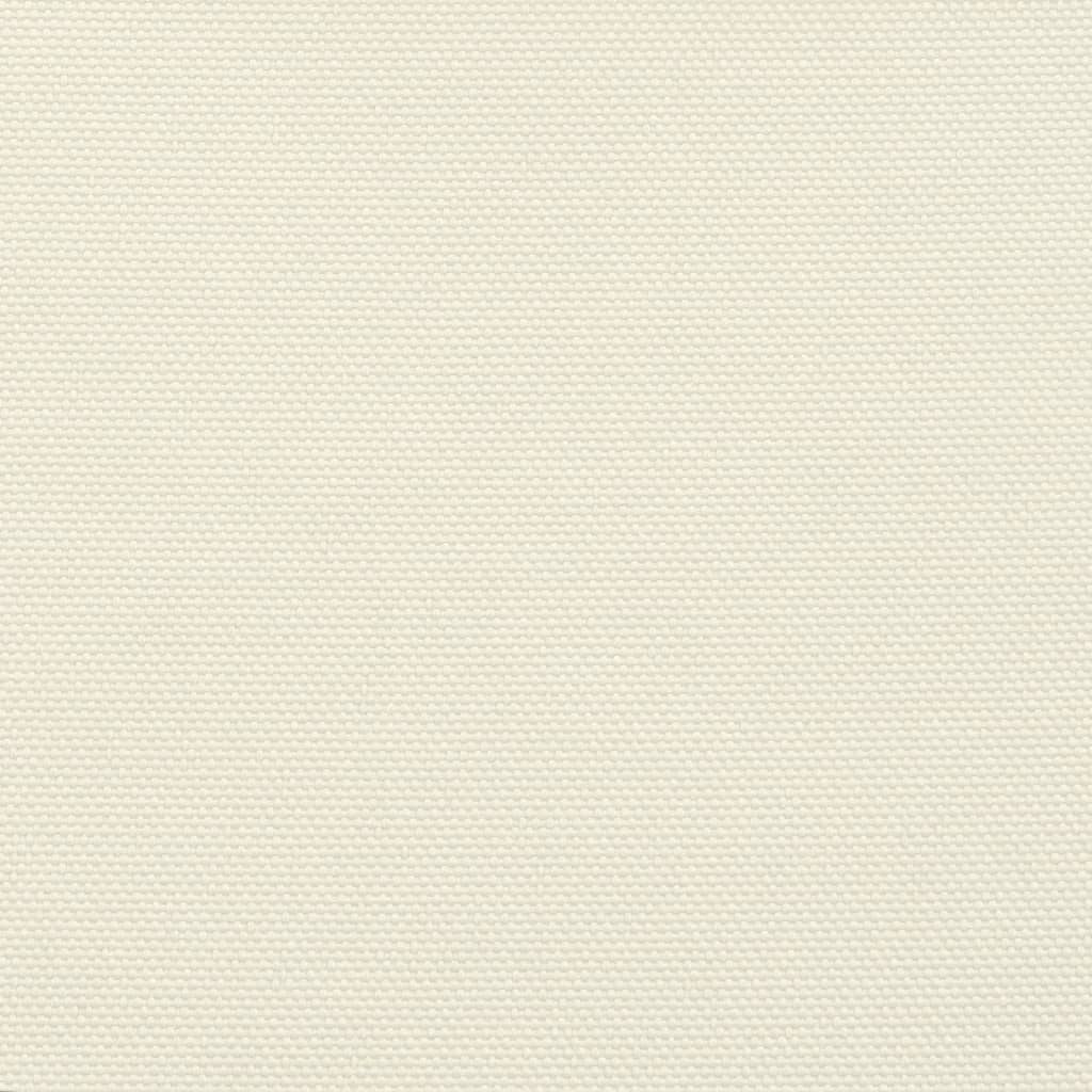 vidaXL Sonnensegel Oxford-Gewebe Rechteckig 3,5x5 m Creme
