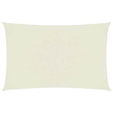 vidaXL Sonnensegel Oxford-Gewebe Rechteckig 4x7 m Creme