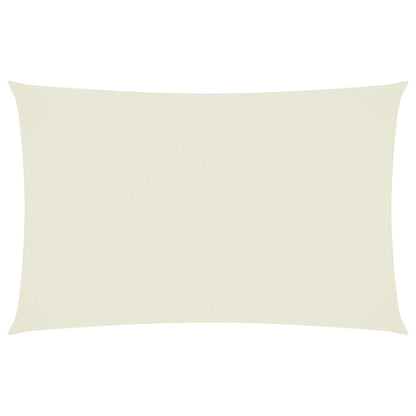 vidaXL Sonnensegel Oxford-Gewebe Rechteckig 4x7 m Creme
