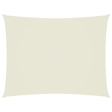 vidaXL Sonnensegel Oxford-Gewebe Rechteckig 5x7 m Creme