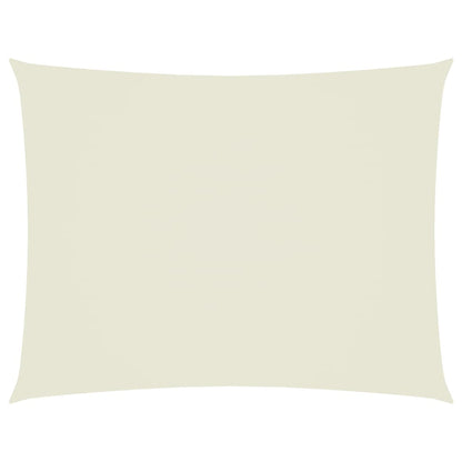 vidaXL Sonnensegel Oxford-Gewebe Rechteckig 5x7 m Creme