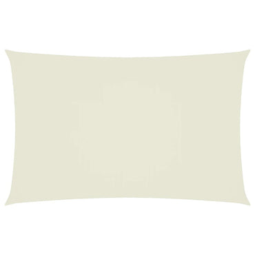 vidaXL Sonnensegel Oxford-Gewebe Rechteckig 5x8 m Creme