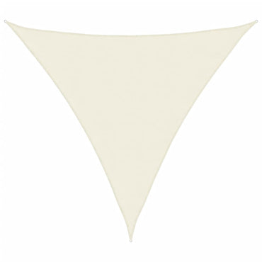 vidaXL Sonnensegel Oxford-Gewebe Dreieckig 3x3x3 m Creme
