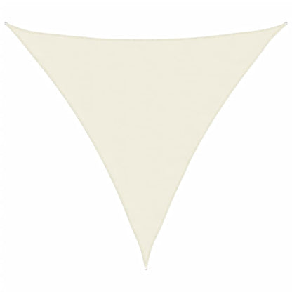 vidaXL Sonnensegel Oxford-Gewebe Dreieckig 3x3x3 m Creme