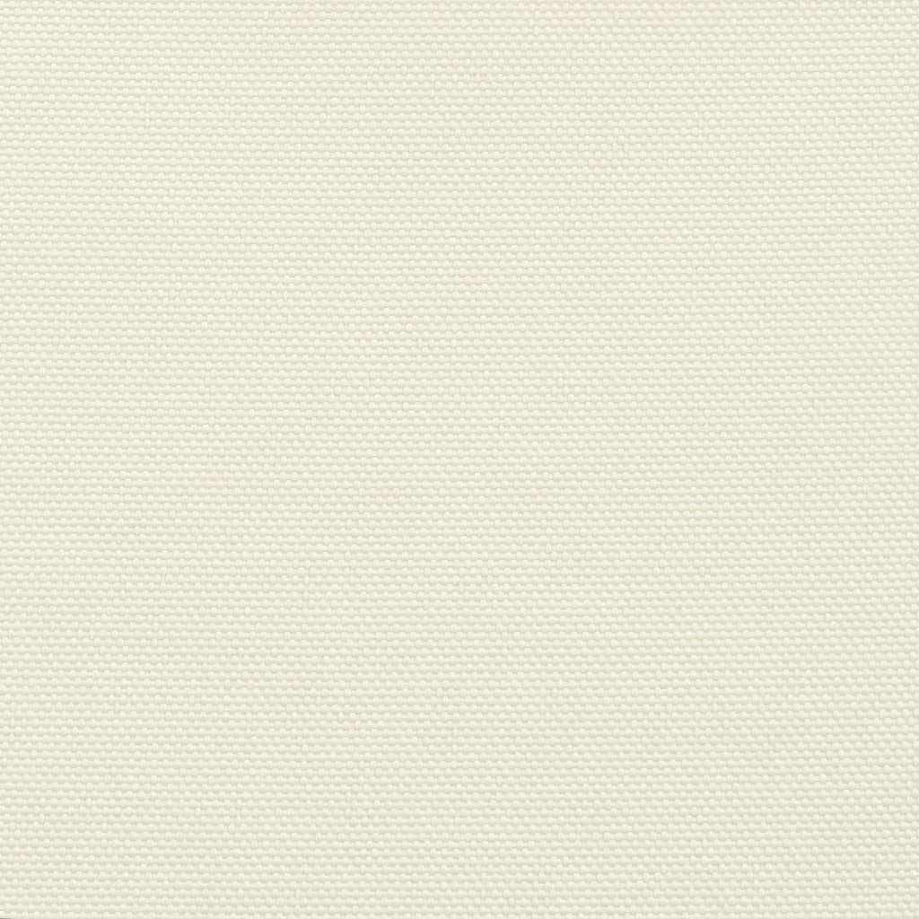 vidaXL Sonnensegel Oxford-Gewebe Dreieckig 3x4x4 m Creme